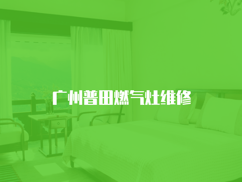 廣州普田燃?xì)庠罹S修