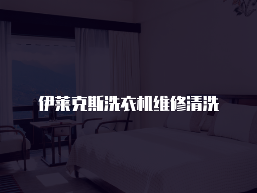 伊萊克斯洗衣機維修清洗