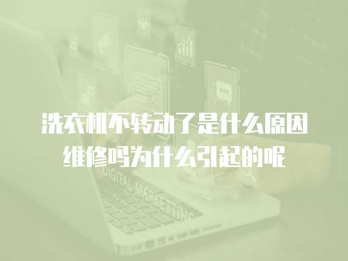 洗衣機不轉(zhuǎn)動了是什么原因維修嗎為什么引起的呢