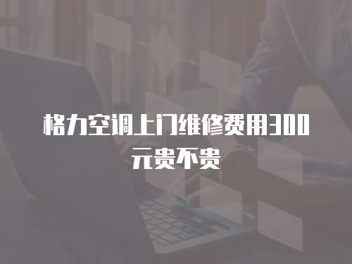 格力空調(diào)上門維修費用300元貴不貴