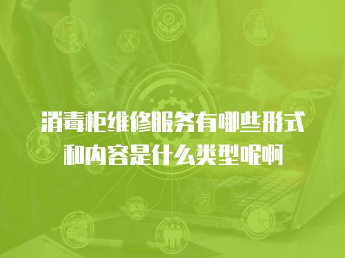 消毒柜維修服務有哪些形式和內容是什么類型呢啊